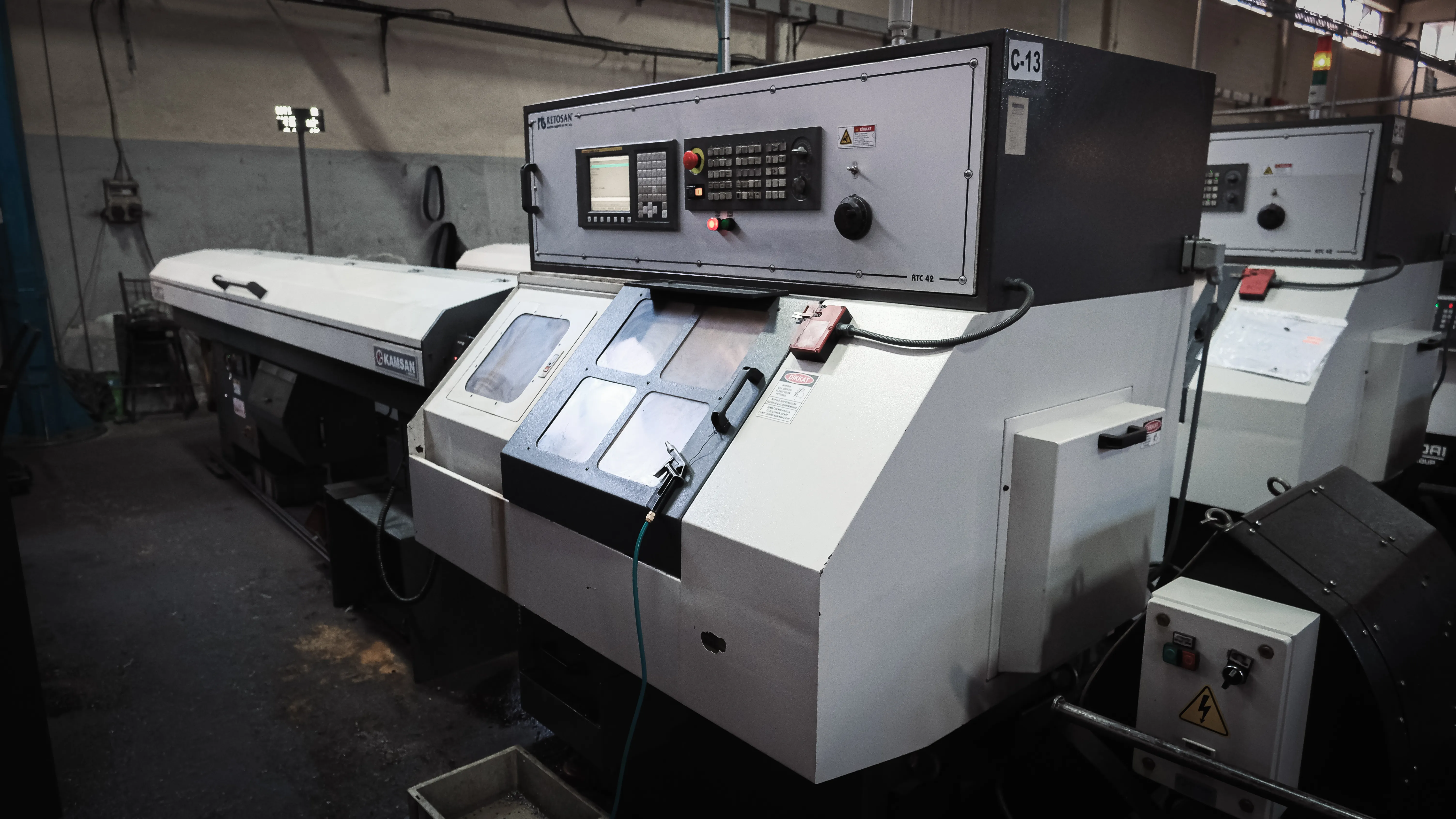 RETOSAN CNC Makinesi - Otomotiv Parçaları Üretimi